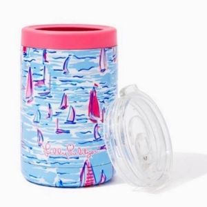 Lilly Pulitzer cups, set of 3